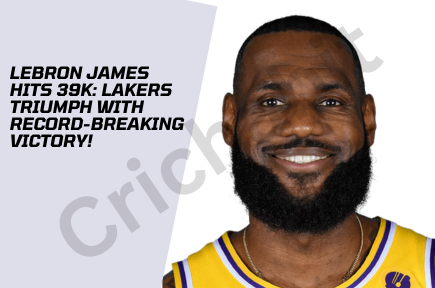 LeBron James Hits 39K: Lakers Triumph with Record-Breaking Victory!