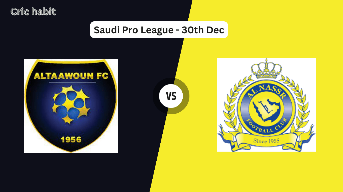 Saudi Pro League: Al-Taawoun vs. Al-Nassr Match Predictions, Fantasy Football, Team News and Line-ups