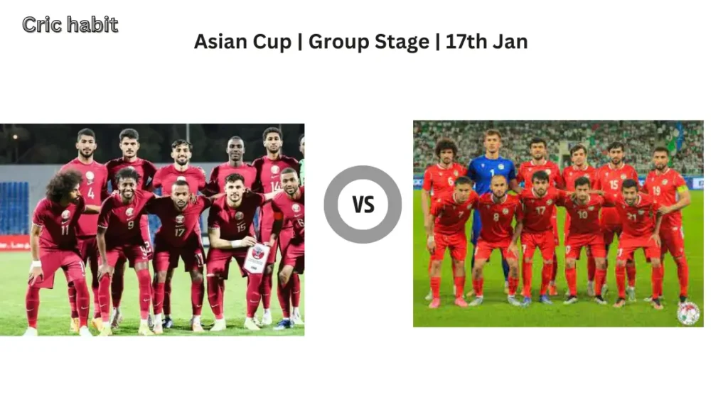 Asian Cup: Tajikistan vs. Qatar Match Preview, Predictions, Team News, Line-ups