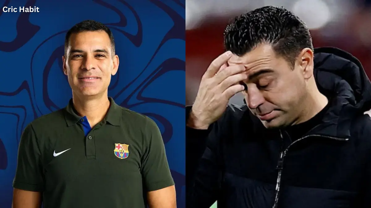 Rafael Marquez is considering taking Xavi's place as Barcelona's manager