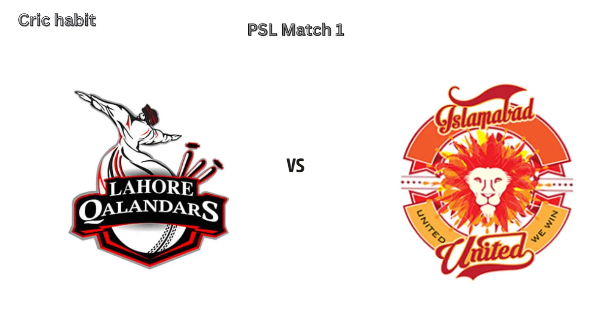 PSL: Lahore Qalandars vs Islamabad United Dream11 Prediction, H2H, Pitch Report
