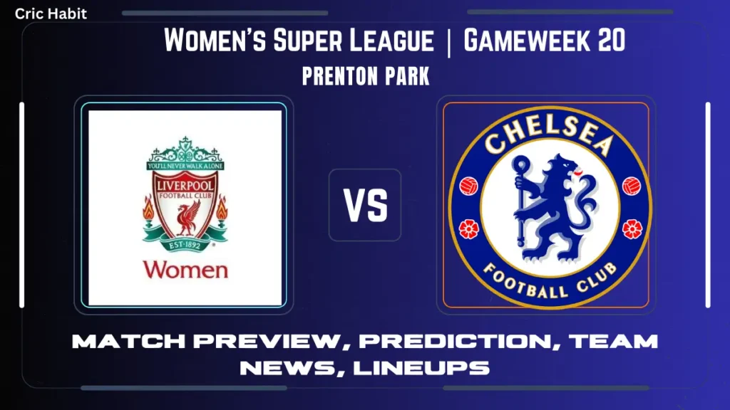 Women's Super League: Liverpool Women vs. Chelsea Women - Match Preview, Prediction, Latest News, Predicted Lineups