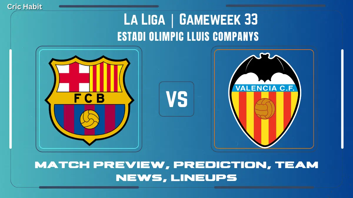 La Liga: Barcelona vs. Valencia Match Preview, Prediction, Exciting Team News, and Lineup Revealed!