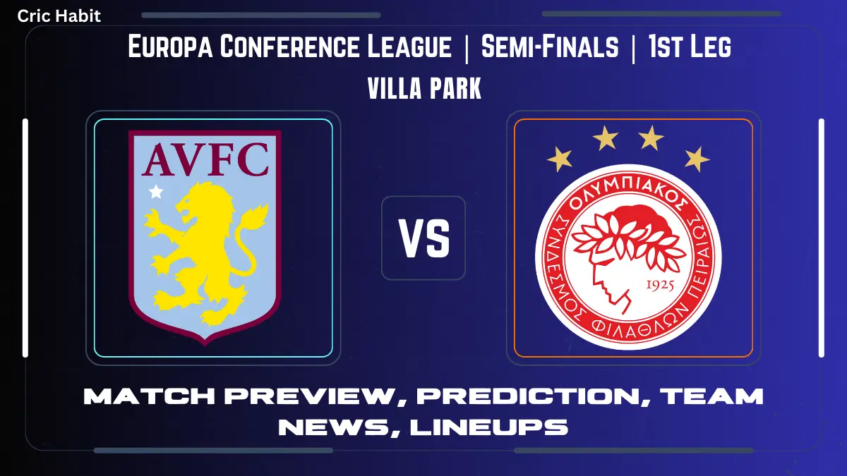 Europa Conference League: Aston Villa vs. Olympiacos - Preview, Prediction, Team News, Lineups